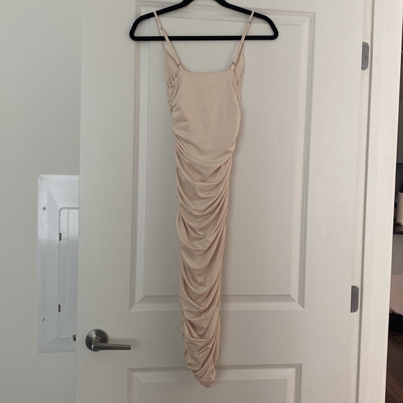 Ohpolly dress US SIZE 2 nude midi dress - Picture 3 of 5